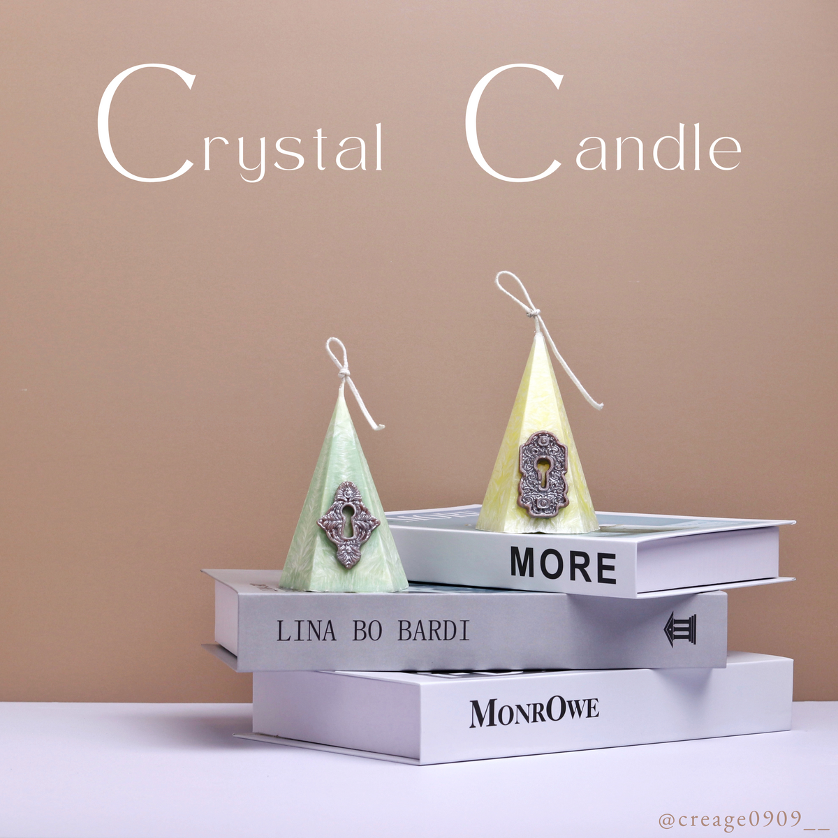 冰花蠟燭 ︱ Crystal Candle