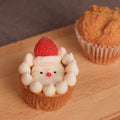 奶油鬍子蛋糕蠟燭 ︱ Bearded Santa Candle