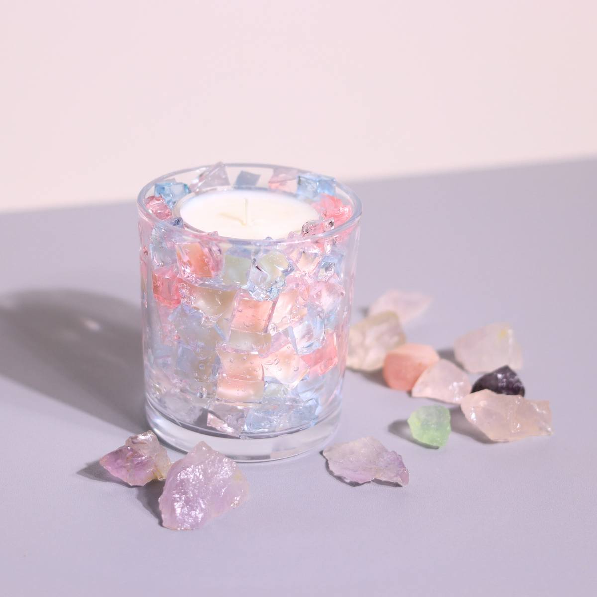 水晶馬賽克蠟燭 ︱ Crystal Mosaic Candle