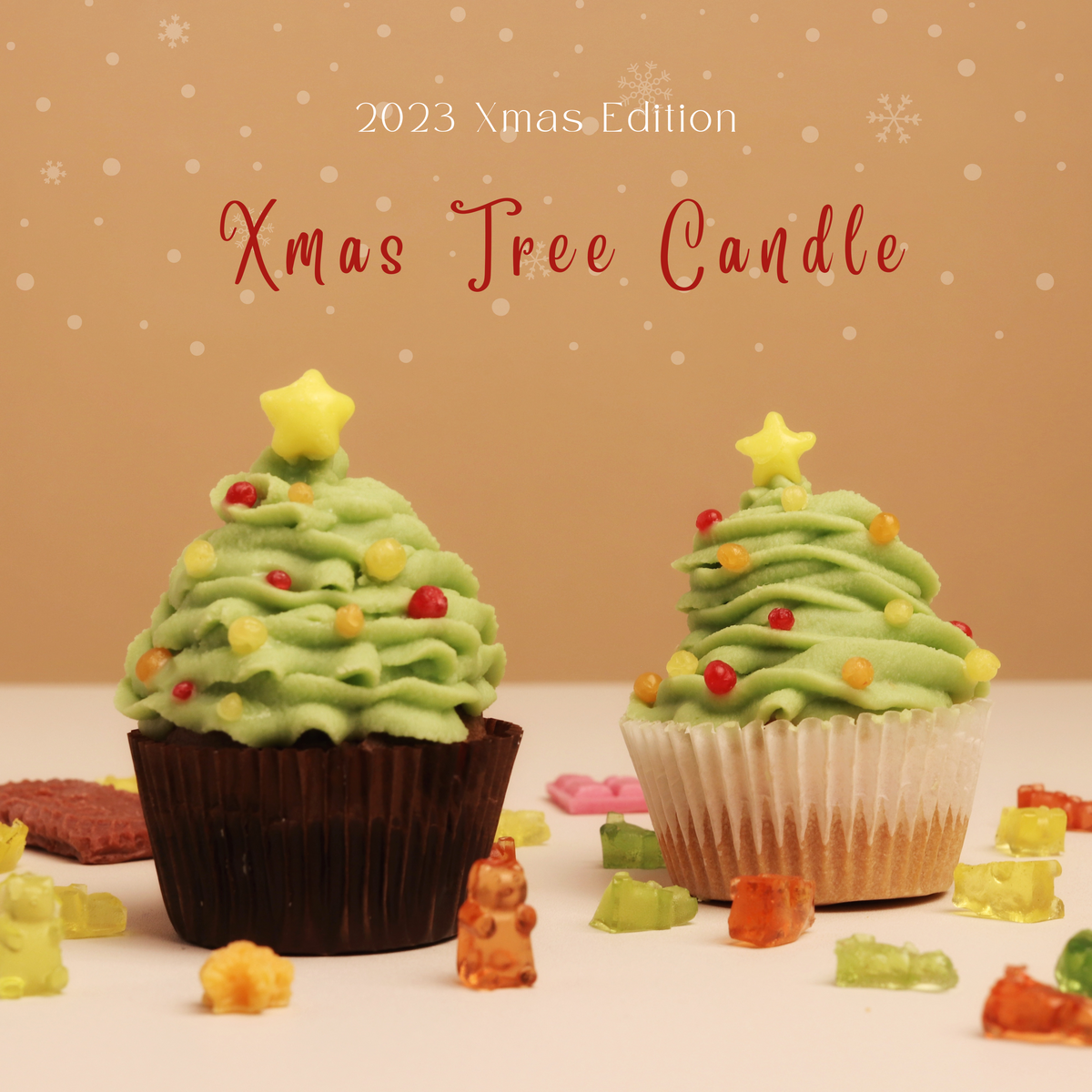 奶油聖誕樹蠟燭 ︱ Xmas Tree Candle