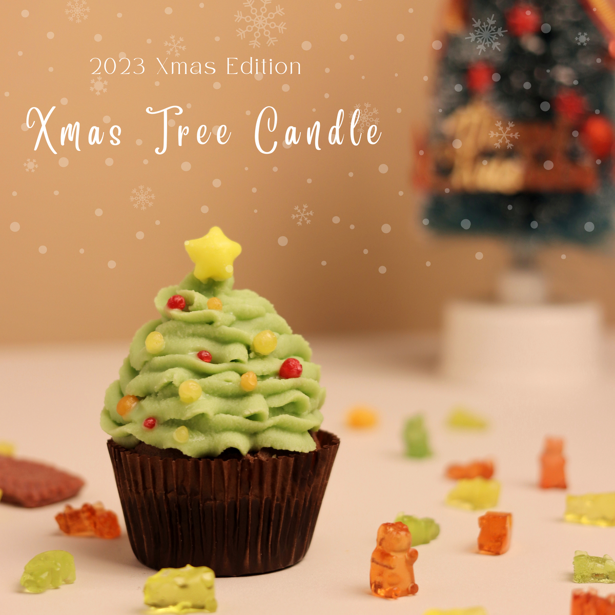 奶油聖誕樹蠟燭 ︱ Xmas Tree Candle